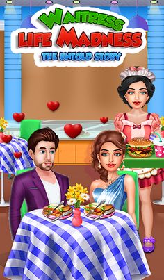 Waitress Life Madness Story - Screenshot 2