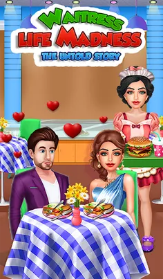 Waitress Life Madness Story - Screenshot 2