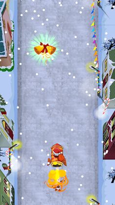 Hypercasual Christmas SantaRun - Screenshot 3