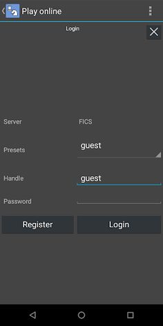 Chess Master Game Application - Screenshot 3