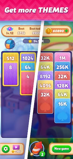 X2 Solitaire Merge-2248 Puzzle - Screenshot 4