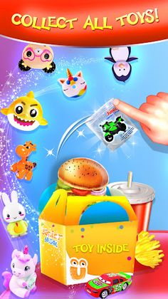Happy Kids Meal - Burger Game - Screenshot 2