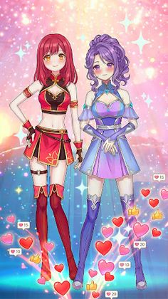 Anime Moe Girls Dress Up Games - Screenshot 3