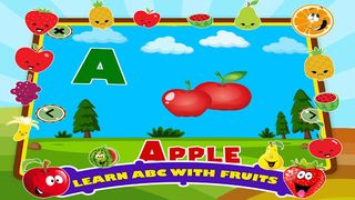 ABC Alphabet Fruit Name Games - Screenshot 1