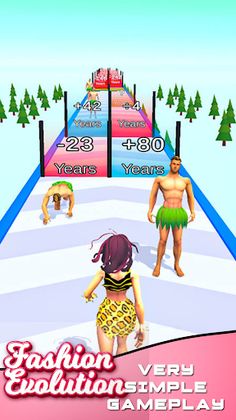 Fashion Evolution : Girl Game - Screenshot 2