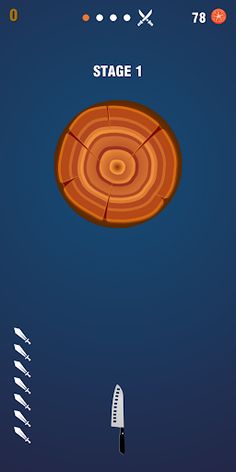 Fruits Knife Dart - Screenshot 1