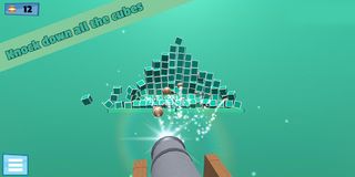 Knock Down Cubes - Screenshot 1