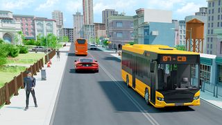 Coach driving Bus games 3D - Screenshot 1