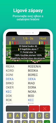 Slovný Futbal - Screenshot 3