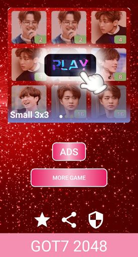 2048 Got7 Game Muti special - Screenshot 2