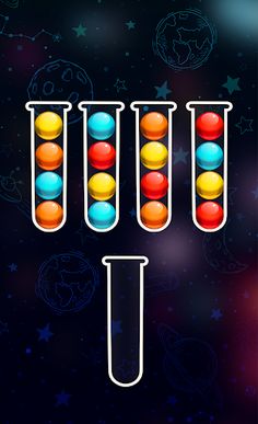 Ball Sort Puzzle : Colour Sort - Screenshot 1