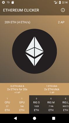 Ethereum Clicker - Screenshot 1