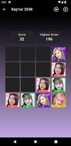 Kep1er 2048 Game - Screenshot 4