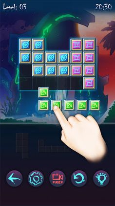 Stone Age - Free square puzzle - Screenshot 1