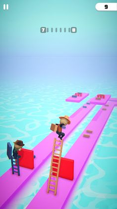 Ladder Climb Dash - Stair Runn - Screenshot 2