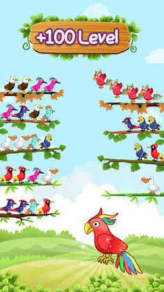 Bird Sort: Color Bird Sort - Screenshot 1