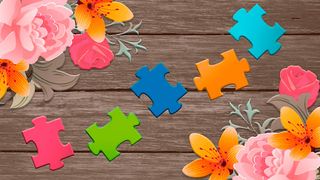 Puzzles for adults flowers - Screenshot 1
