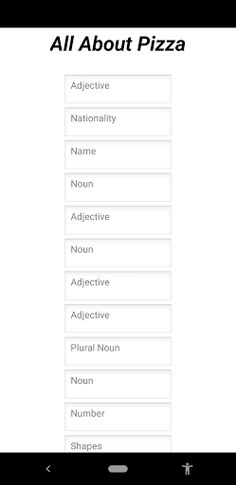 Very Mad Libs Pro - Screenshot 3