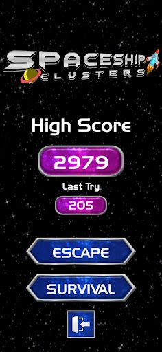 Spaceship Cluster - Endless - Screenshot 1