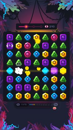 Jewels FRVR - Gems Blast & Dia - Screenshot 2