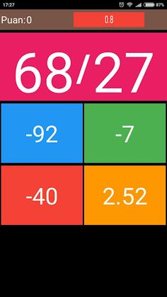 Hızlı Matematik,Dört İşlem Çar - Screenshot 2