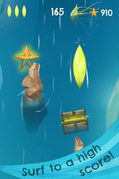 Finger Surfer - Free Surf Game - Screenshot 4