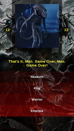 Xenomorph Alien Quiz - Screenshot 4