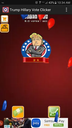 Trump Voting Game - Screenshot 2