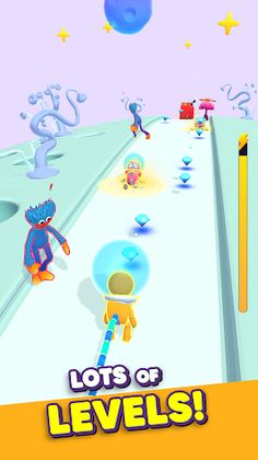 Bungee Space - Funny Runner - Screenshot 3