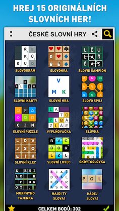 České Slovní Hry PRO 15-v-1 - Screenshot 1