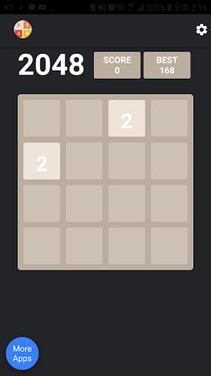 2048 Classic Board Game - Screenshot 1