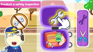 Wolfoo Train - Railway Station - Screenshot 3