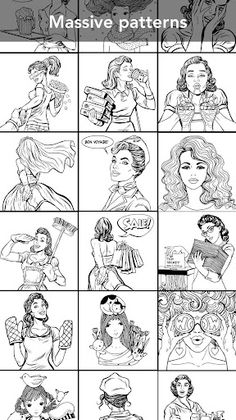 Girls Coloring Book - Screenshot 2