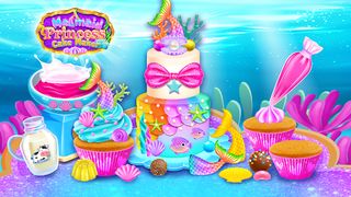 Mermaid Glitter Cake Maker - Screenshot 2
