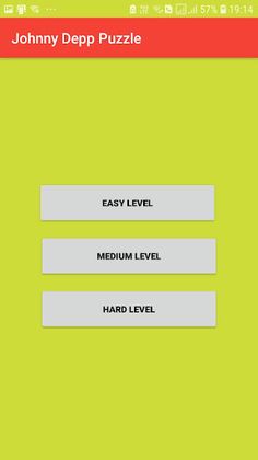 Johnny Depp Puzzle - Screenshot 2