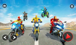 Spider Superhero Bike Stunt - Screenshot 3