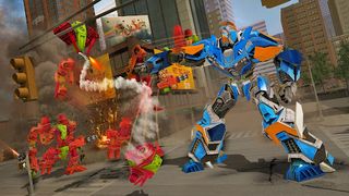 robotic crocodile army battle - Screenshot 3