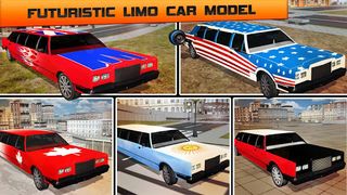 Flying Limo Car Driving Fever - Screenshot 1