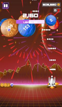 Planetoid Pop - Ball Blast Gal - Screenshot 2