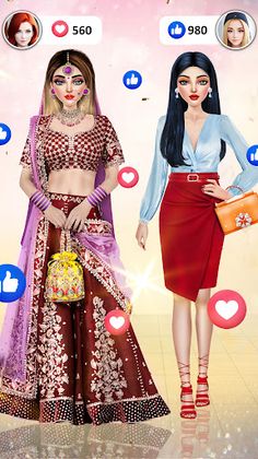 Makeup, Dress Up Fashion Games - Screenshot 3