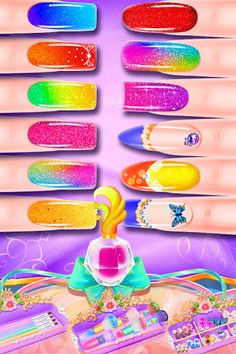 Fashion Nail Art - Salon Game - Screenshot 3