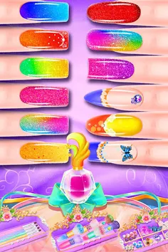 Fashion Nail Art - Salon Game - Screenshot 3