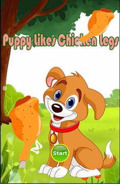 Puppy Likes Chicken Legs - Screenshot 1