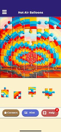 Hot Air Balloons Puzzle - Screenshot 3
