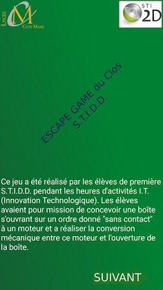 Escape Game du Clos - Screenshot 1