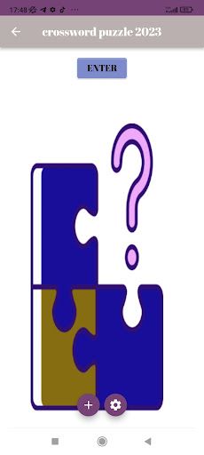 Crossword puzzle 2023 - Screenshot 1