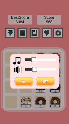 Donut 2048 - Screenshot 4