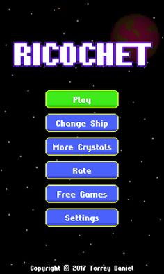 Ricochet: Retro Galaxy Brick B - Screenshot 1