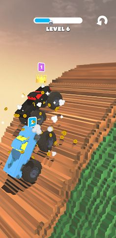 Voxel Climb Racing - Hills - Screenshot 2