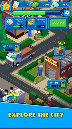 Simpolis: Express City Idle - Screenshot 1